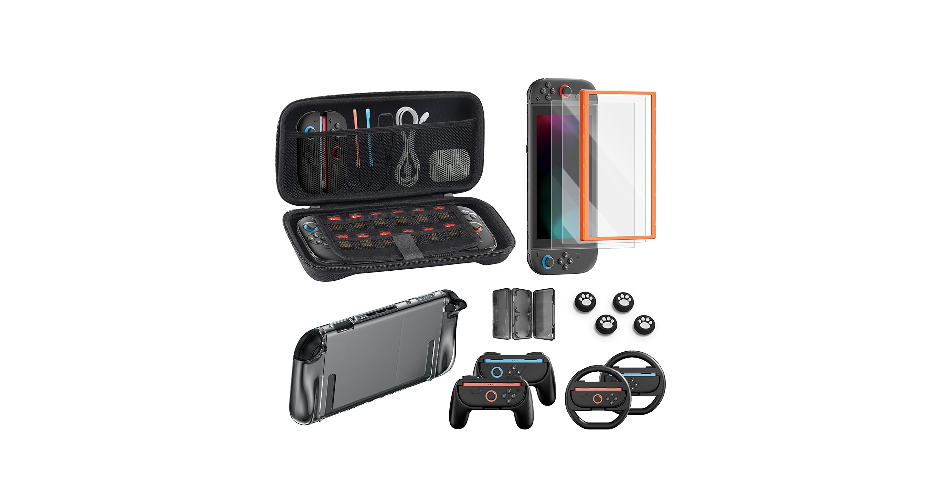 Amazon.com: Switch 2 Accessories Bundle for Nintendo, 16-in