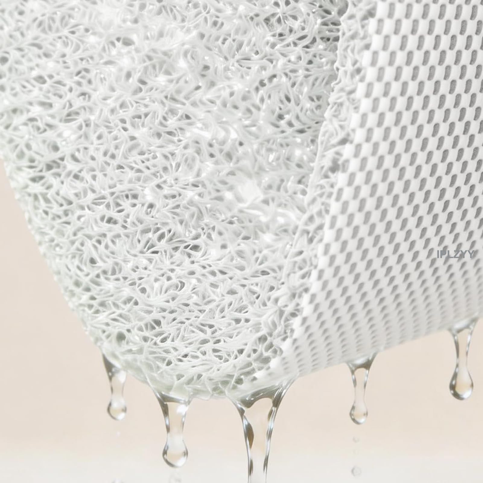 Tappetino da doccia antiscivolo in morbido PVC luffa tappetino da bagno per aree doccia umide strutturate e lisce, C, 75 x 120 cm