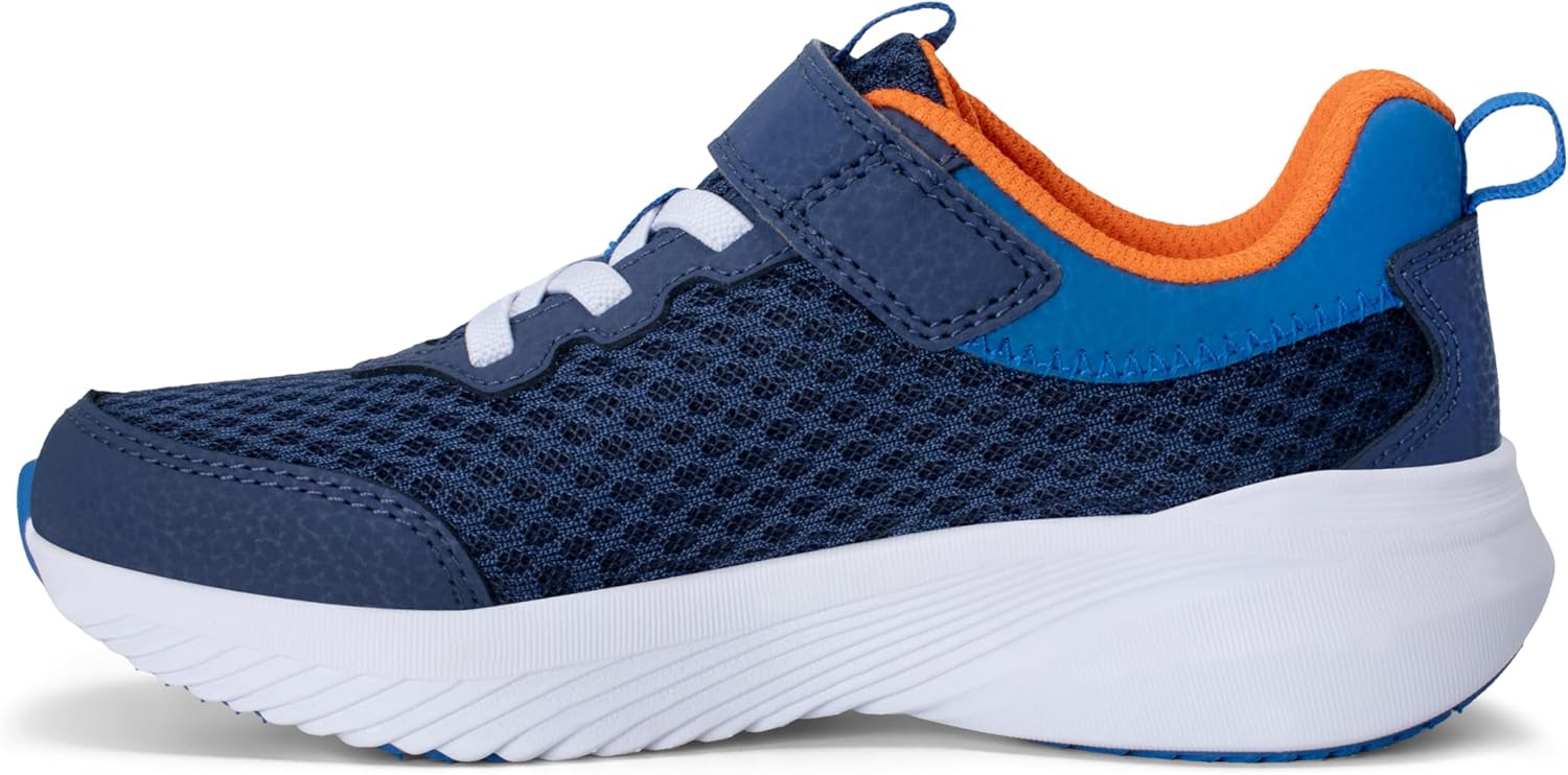 Saucony Endorphin Kdz 2.0 Ac (Little Big Kid) Sneaker, Navy/Royal, 1.5 Wide US Unisex