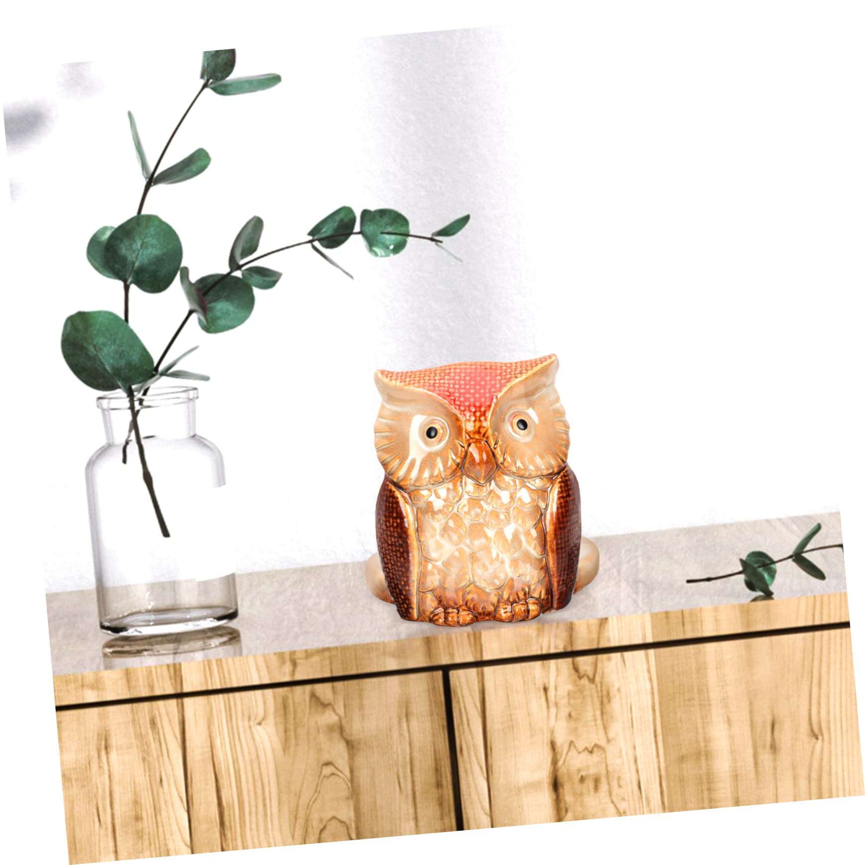 Mipcase Portarotolo Carta Igienica Creativo Ceramica Forma Organizzatore e Ufficio Design Elegante e Facile Stabile con Base Antiscivolo