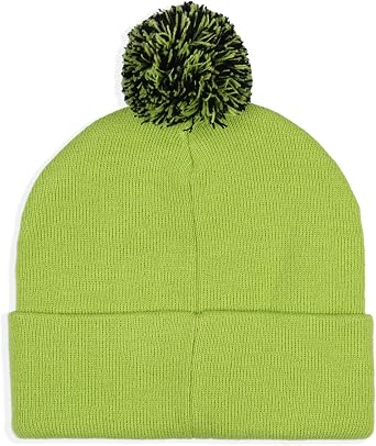 Dr. Seuss The Grinch Who Stole Christmas Embroidered Pom Beanie and Glove Set Green