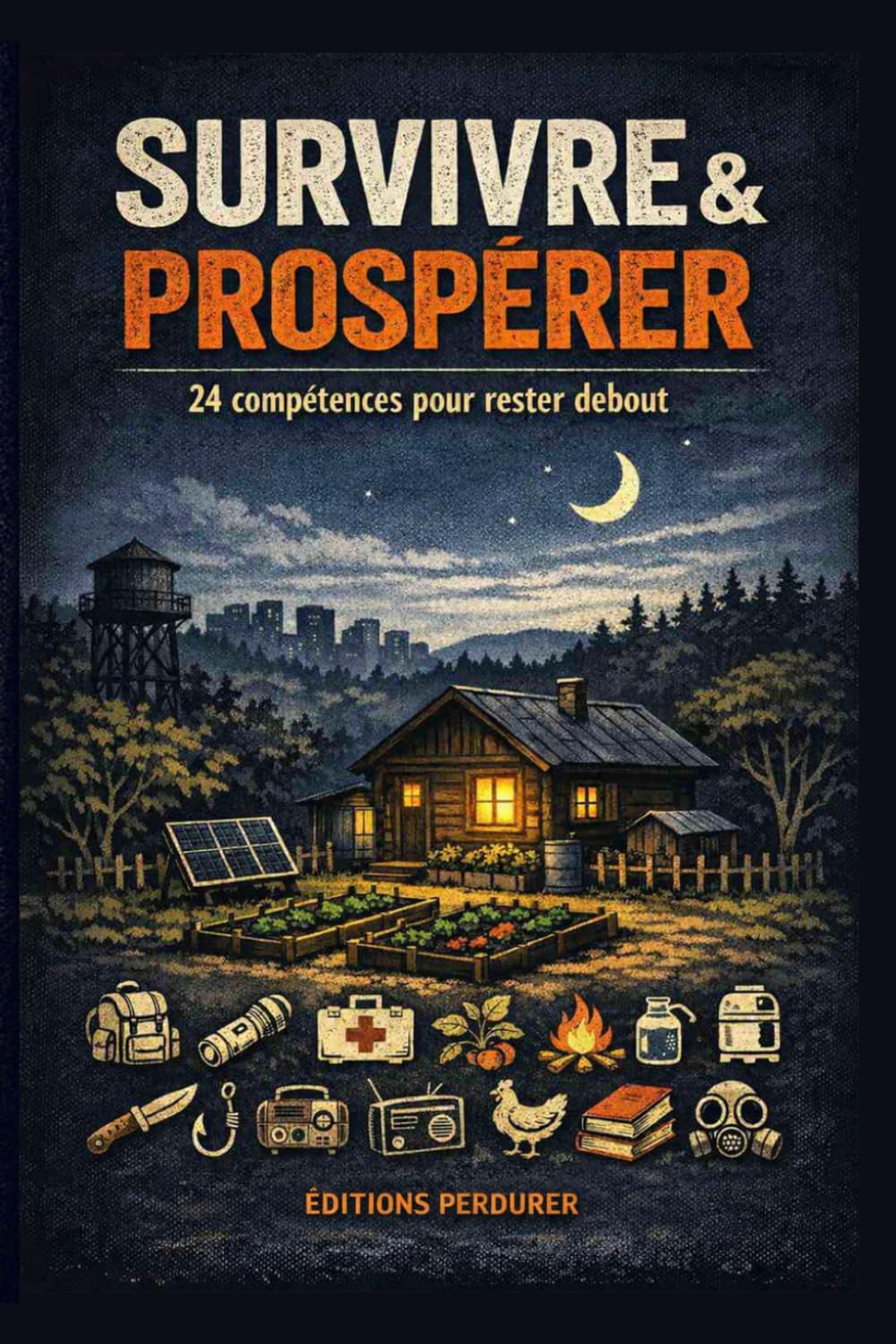 Survivre & Prospérer : 24 Compétences pour l'Autonomie Totale: Le manuel de référence complet — de l'alimentation autonome à la planification stratégique à long terme