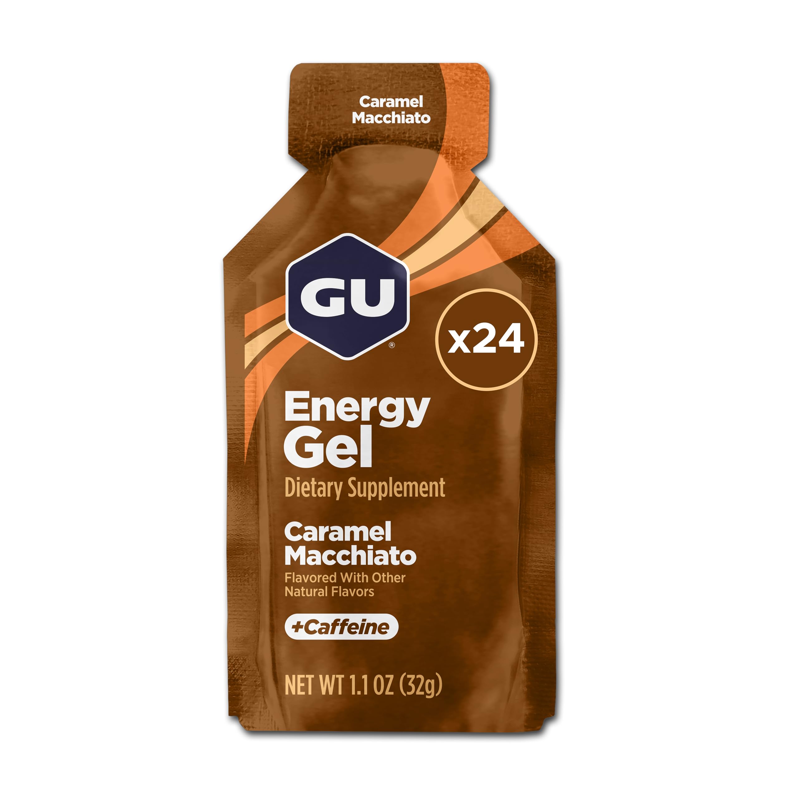 GU Caramel Macchiato Flavour Energy Gels - Box of 24