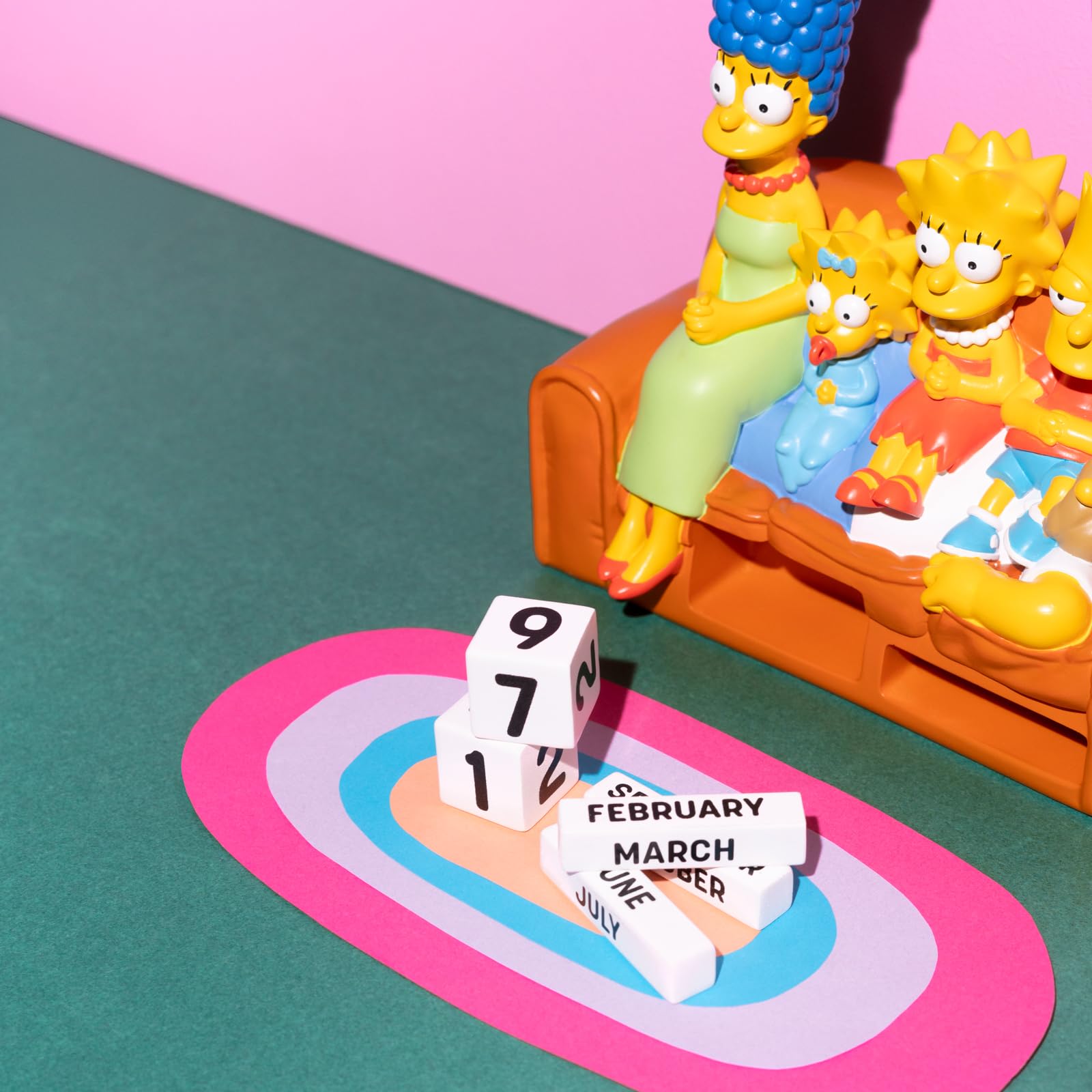 Grupo Erik Perpetual Calendar - The Simpsons Gifts | Desk Calendar, Home Office Desk Accessories, Home Decor Accessories | The Simpsons Merchandise