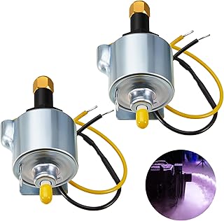 2 Pcs Fog Machine Oil Pump Fog Machine Pump Halloween Fog Oil Pump Fog Machine Part Professional Stage Light DJ Equipment Part, 30DCB 18W Halloween Fog Machine Part