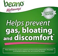 Vista 5 de beano Strawberry Meltaways Gas Prevention (15 unidades (paquete de 1))