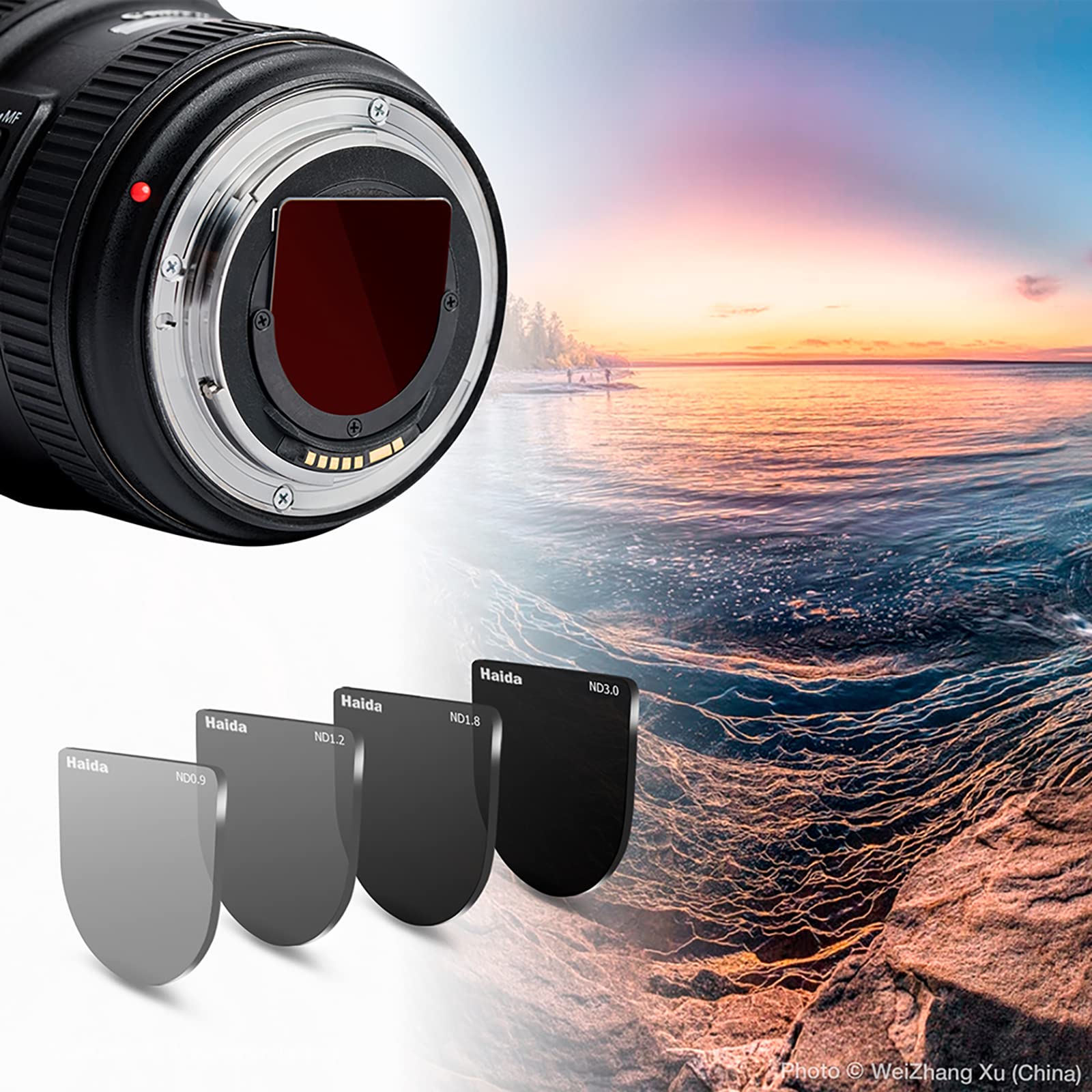 Amazon | Haida リアレンズ NDフィルター ND8 ND16 ND64 ND1000