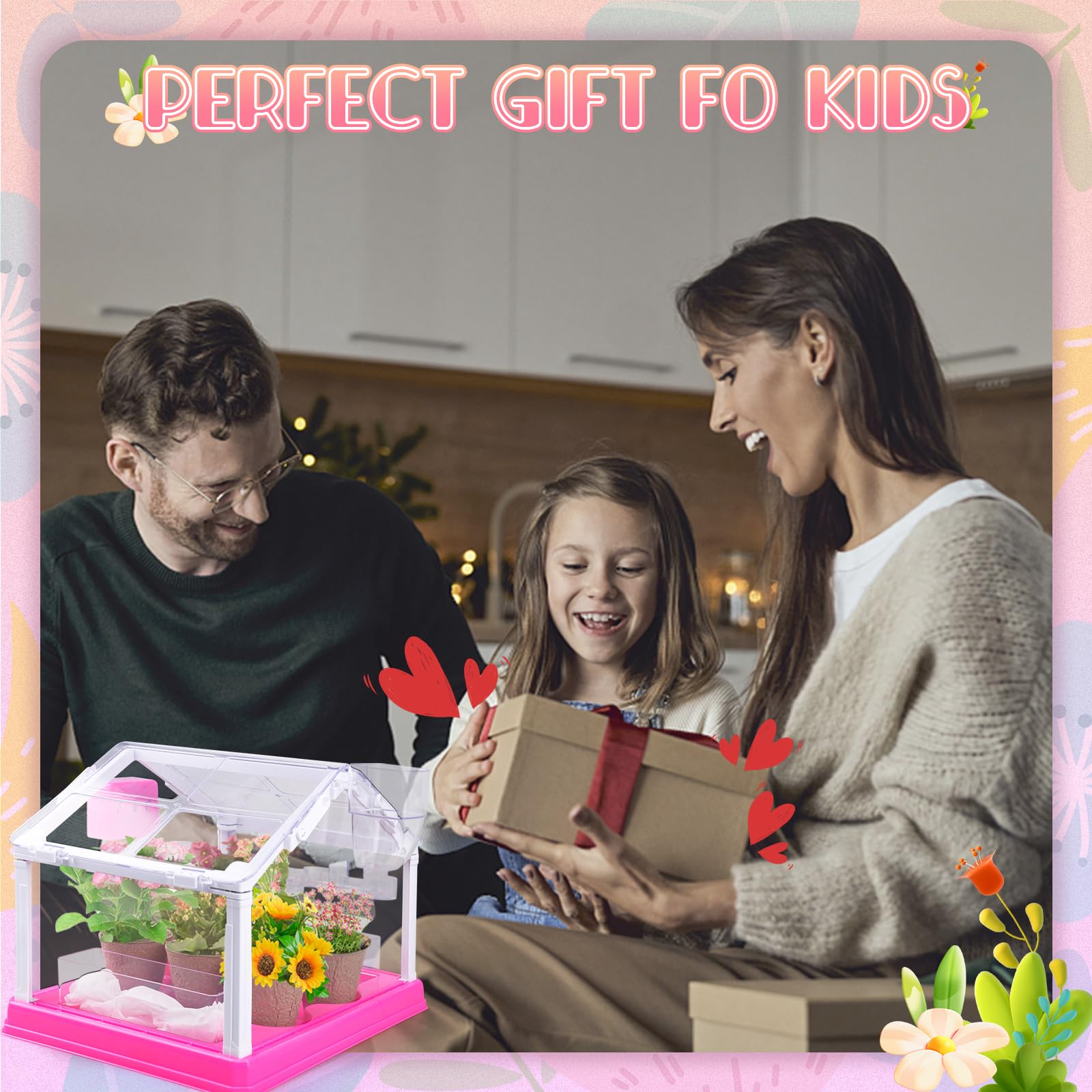 Clementoni Smart-Tech Greenhouse - Plant Science STEM Interactive Kit with Sensors, LCD Display and Growth Modes for Ages 8