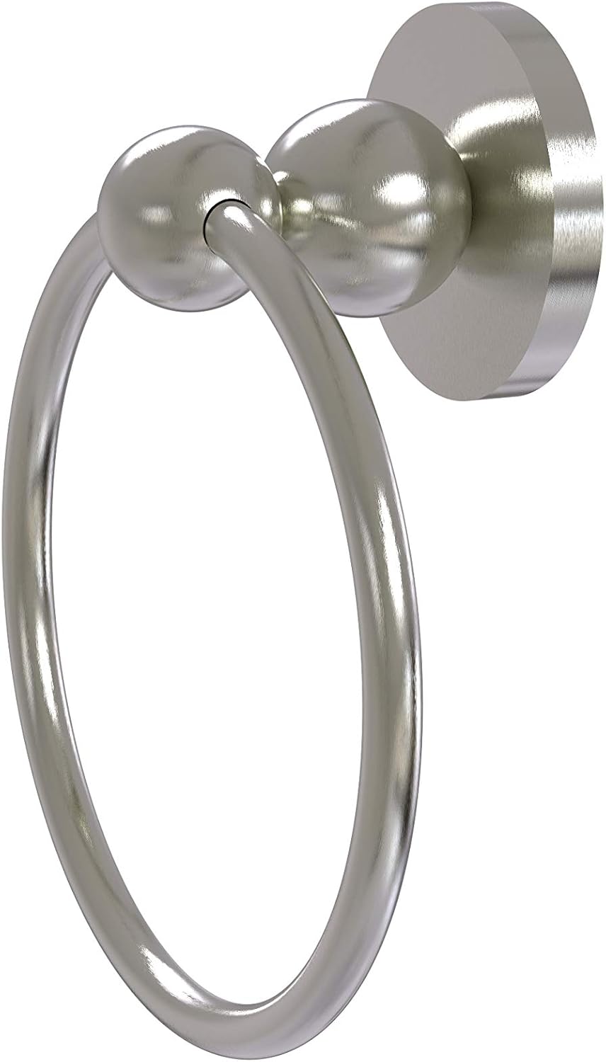 Allied Brass BL-16 Bolero Collection Towel Ring, Satin Nickel