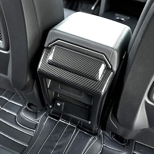 Miniatura 10 de YIWANG Cubierta de marco de ventilación de aire acondicionado ABS para asiento trasero de automóvil, 1 unidad para Land Rover Discovery Sport 2015