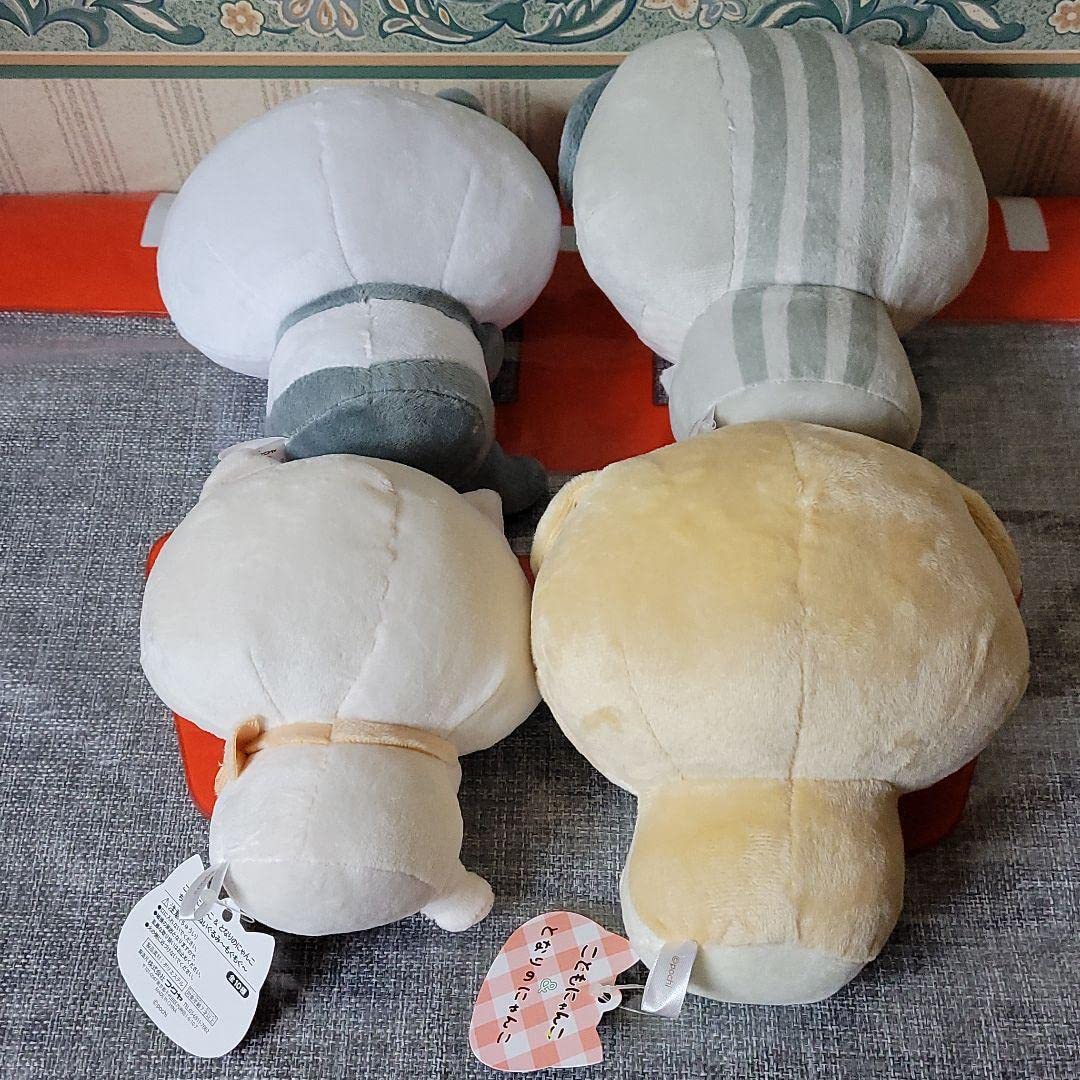 こどもにゃんこ＆となりのにゃんこ ちょこりんぬいぐるみ もぐもぐ