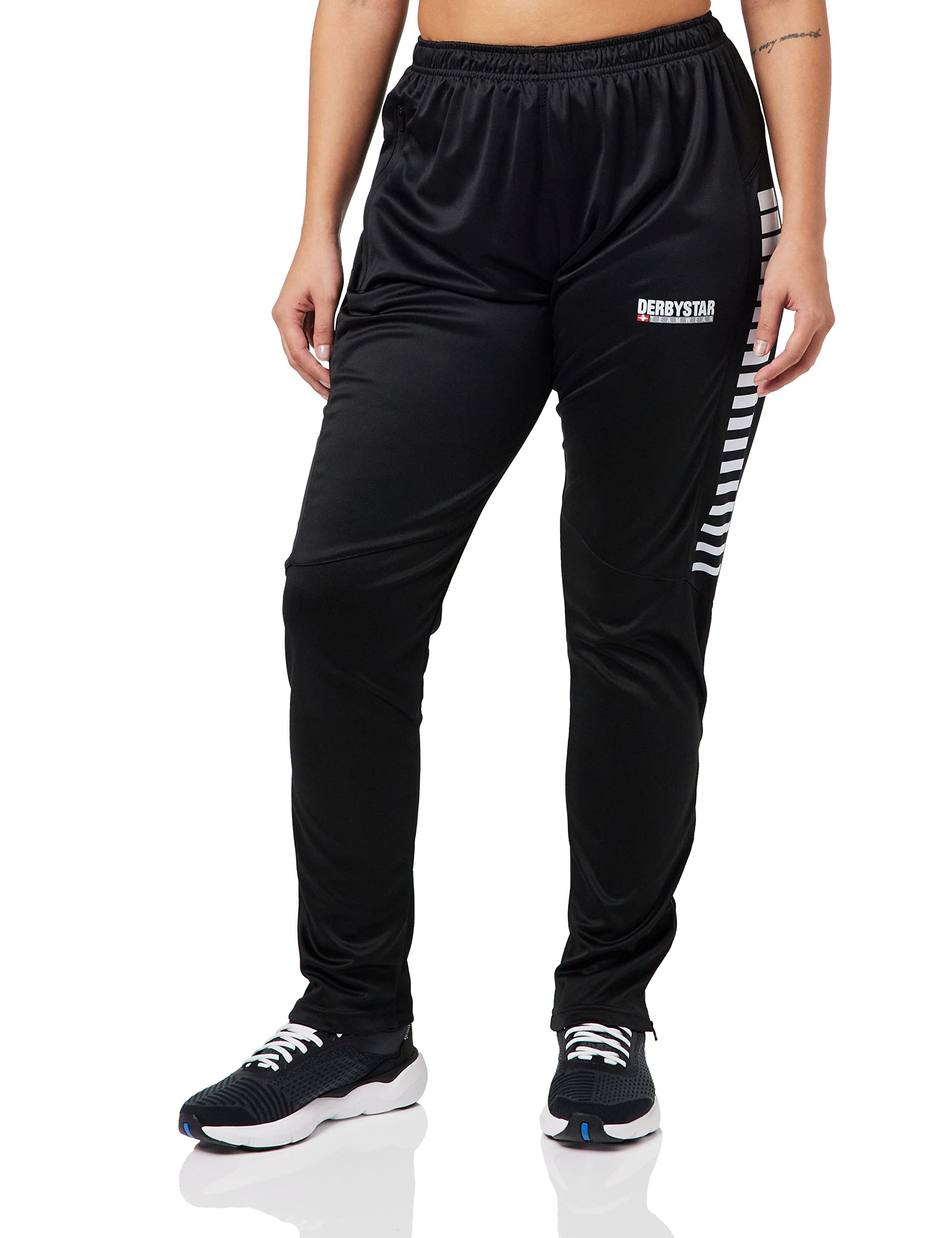 Derbystar Hyper Training Pants Kids Pants - Black White, 152