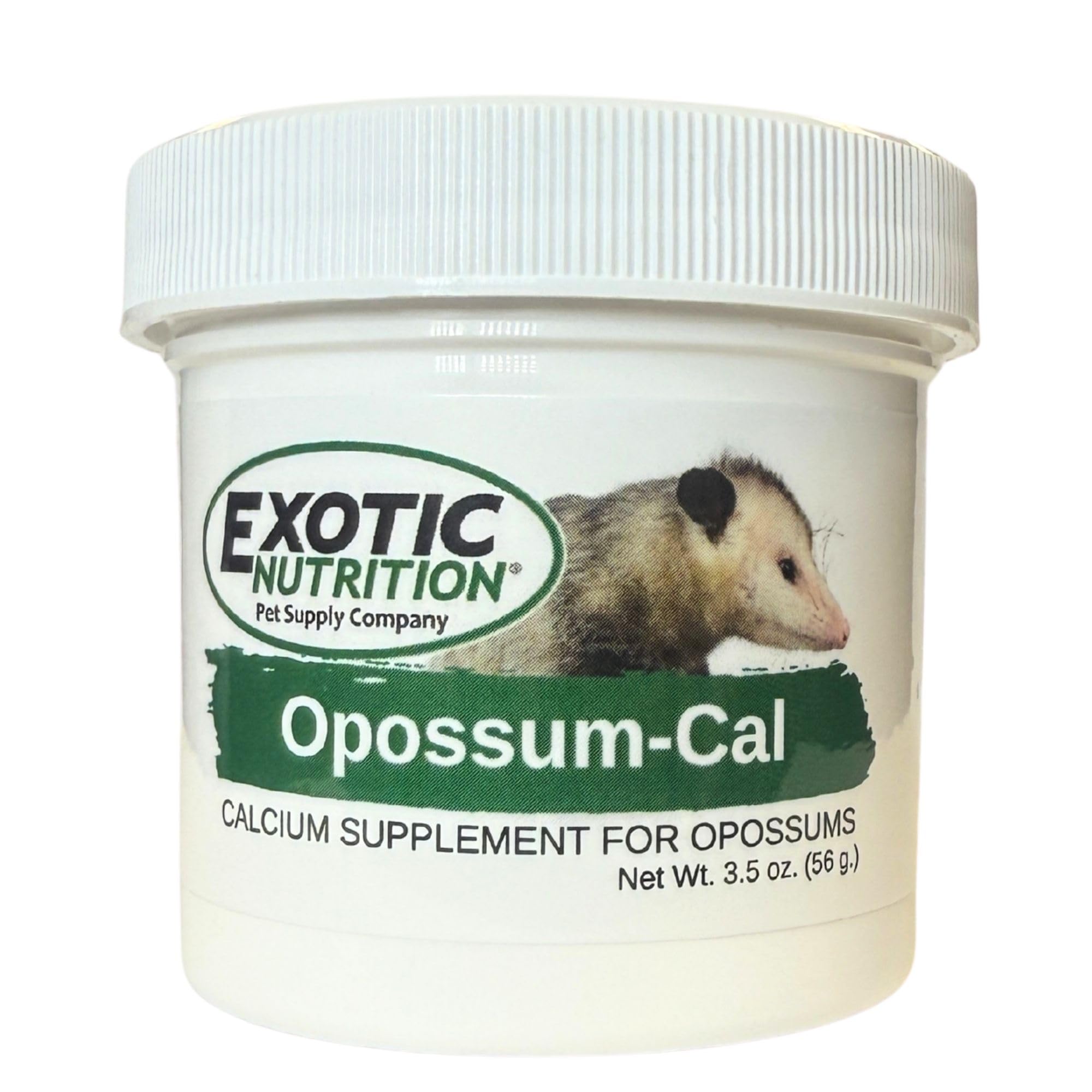 Opossum-Cal (3.5 oz.) - Calcium Supplement for Sugar Gliders - Prevents Hind Leg Paralysis