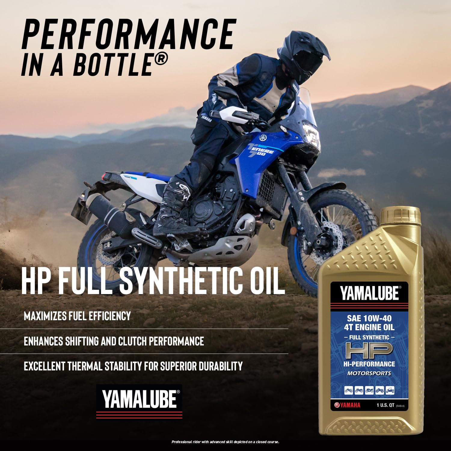 Amazon.com: Yamaha Yamalube 10W-40 4T Full Synthetic Hi