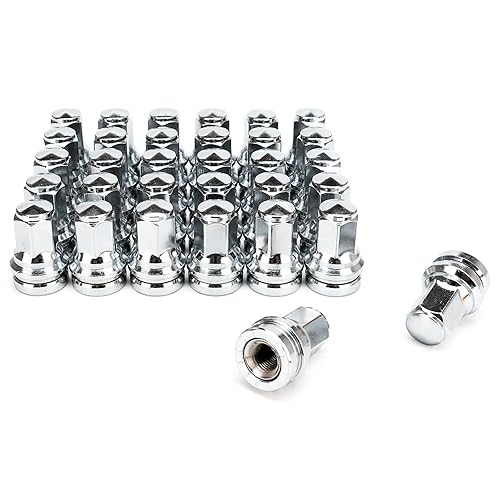 Vista 13 de 32 pernos de rueda negros M14x1.5 aptos para Ford F-250 F-350 2017-2022, cromo hexagonal de 0.31 pulgadas, repuesto # HCPZ-1012-B HCPZ-1012-A OEM