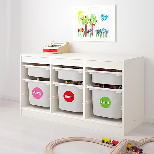 Miniatura 5 de CLEVER SIGNS 30 puntos de vinilo de 4 pulgadas para aula y jardín de infantes, perfectos para marcado de piso, juegos escolares y enseñanza,