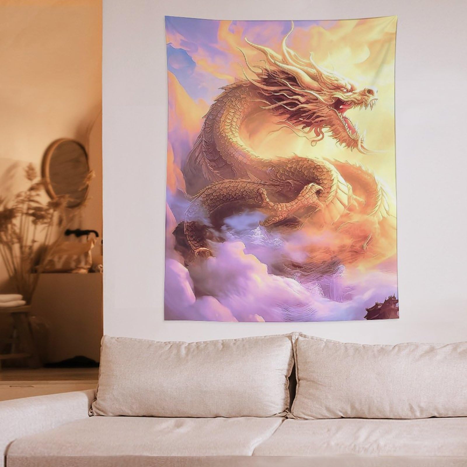 アート作品 油絵 絵画 芸術品 インテリア雑貨 タイThailand タペストリ