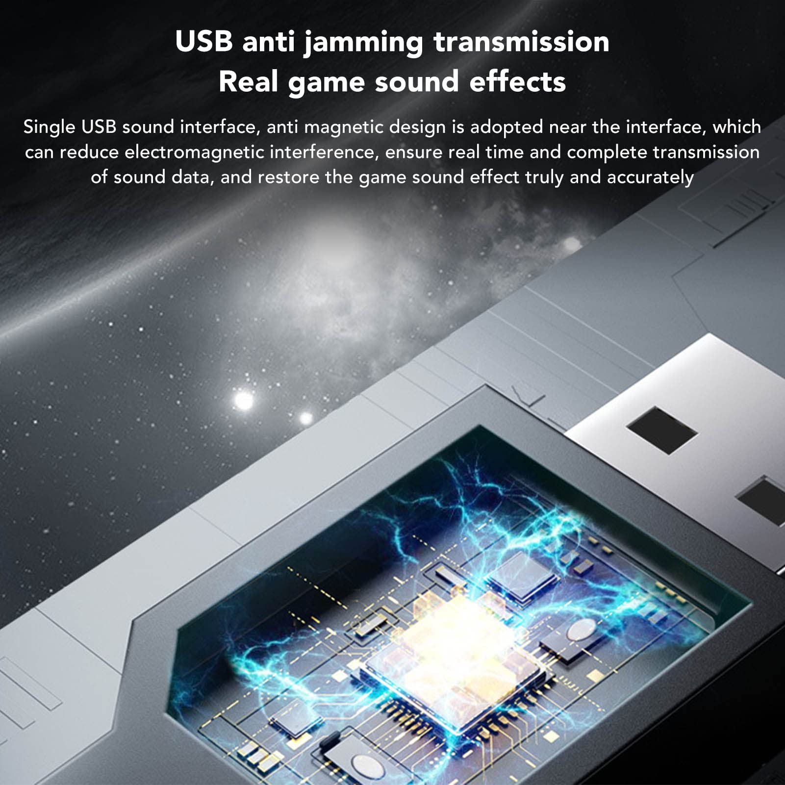 Gamingowy Zestaw Słuchawkowy 7.1 z Dźwiękiem Przestrzennym i Mikrofonem z redukcją Szumów dla Graczy Komputerowych Oświetlenie LED i Wtyczka USB Materiał PVC