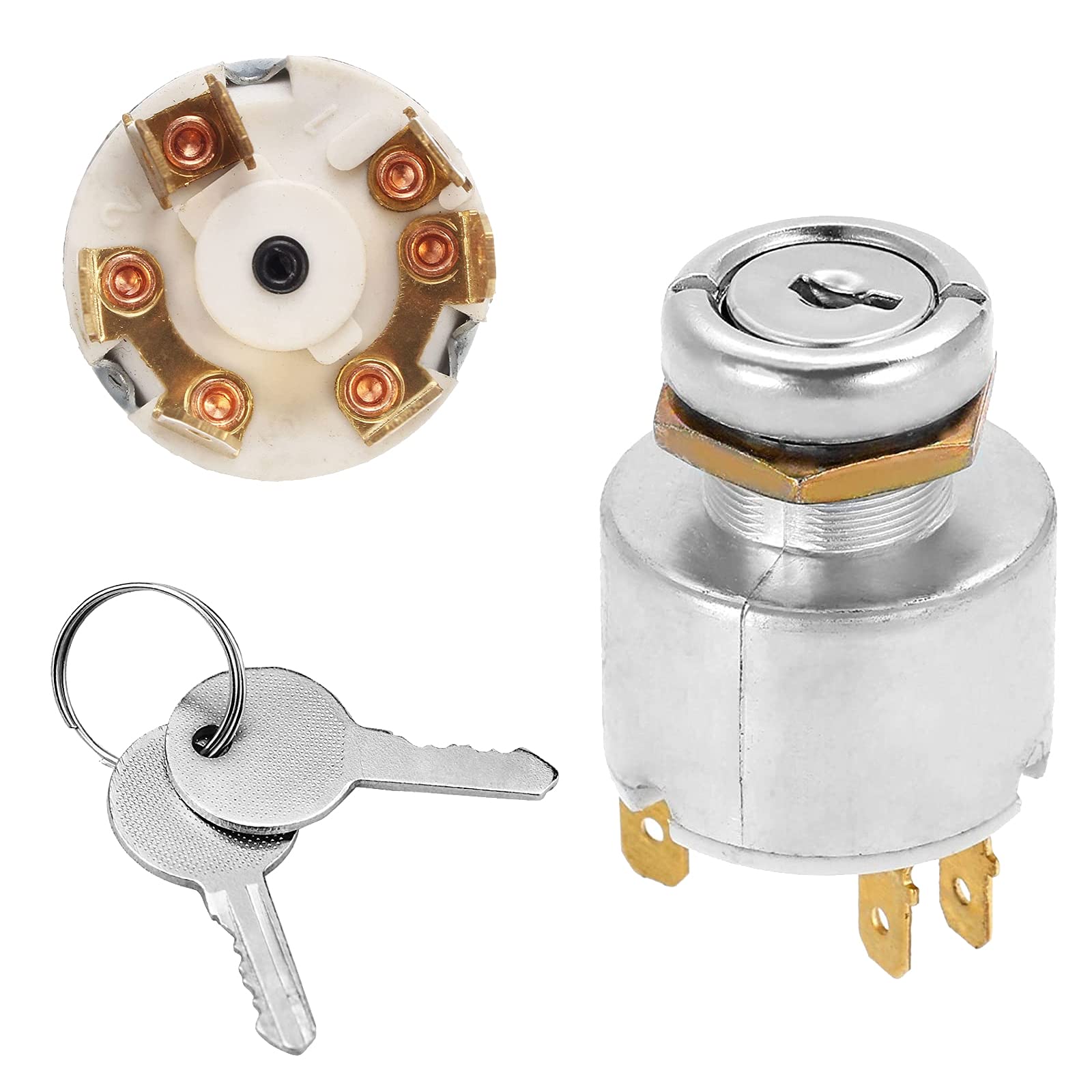 Interruttore A Chiave Universale Per Generatore – 4 Fili, Con 6 Chiavi, Per GX160 GX200 168F - 5