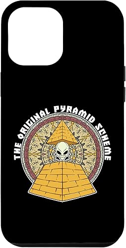 Miniatura 1 de iPhone 12 Pro Max The Original Pyramid Scheme Funny UFO Space Alien Case
