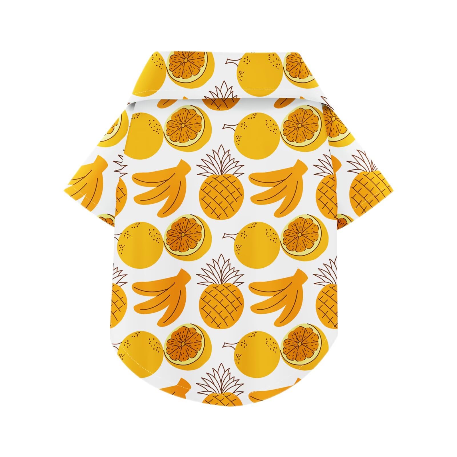 Hawaiian Dog Shirt – Lightweight and Breathable Summer T-Shirt with Tropical Prints, Fun Beach Outfit for Small, Medium, and Large Dogs, Perfect for