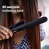Philips Hair Straightener, Keratin Ceramic Plate, ThermoProtect Technology, 2 Temperature Settings, Key Lock, Warm Up in 60 Seconds, Temperature Adjustment Up to 220°C, BHS375/00