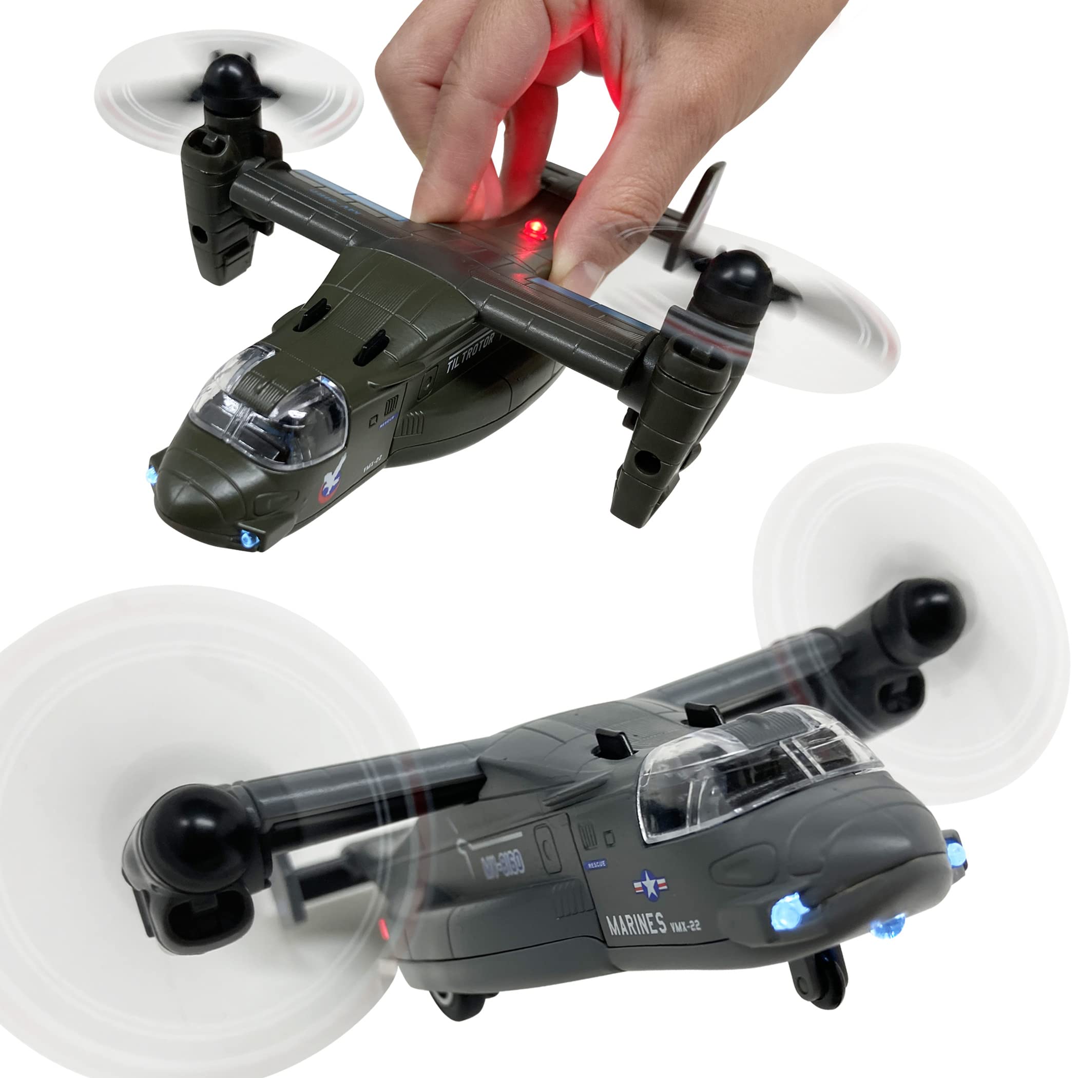 Amazon.co.jp: かっこいいぞ! オスプレイ 飛行機 輸送機 おもちゃ