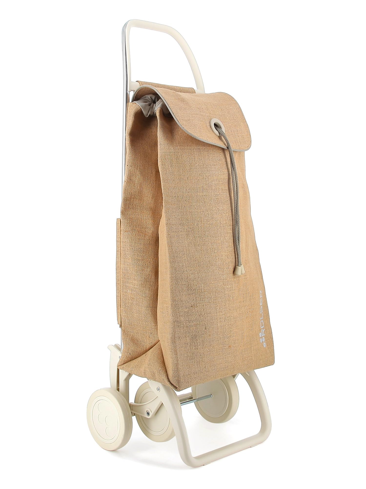 Carro Rolser I-MAX Yute Off White 4 Ruedas - Natural