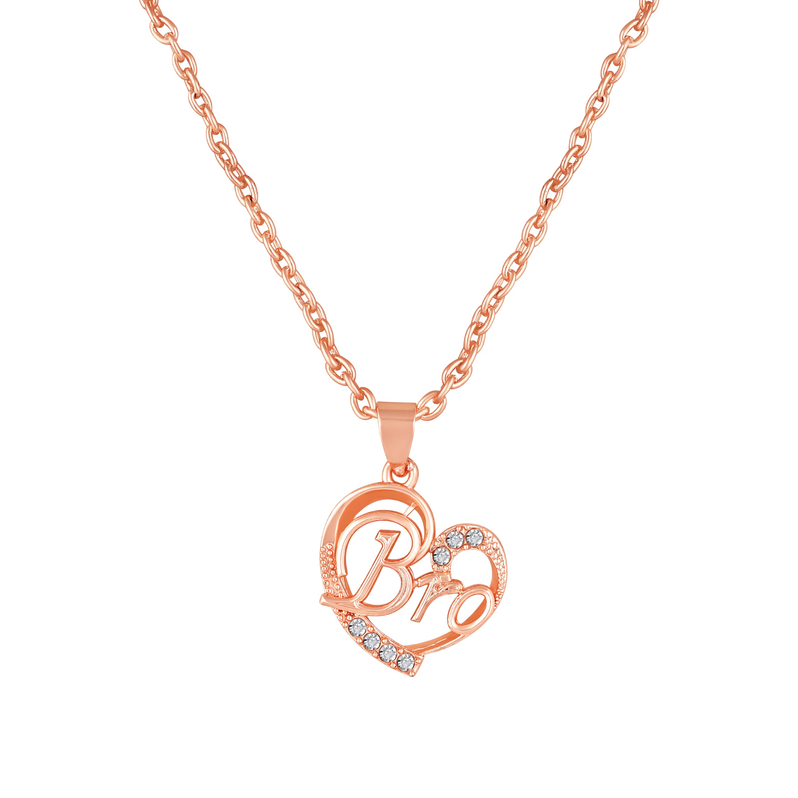 MahiHeart Pendant Necklace with Chain for (PAPS1101921PR)