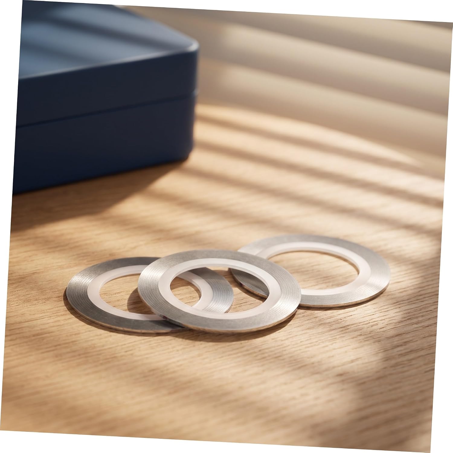 20pcs Silver Nail Striping Tape for Precise Fingernail Lines