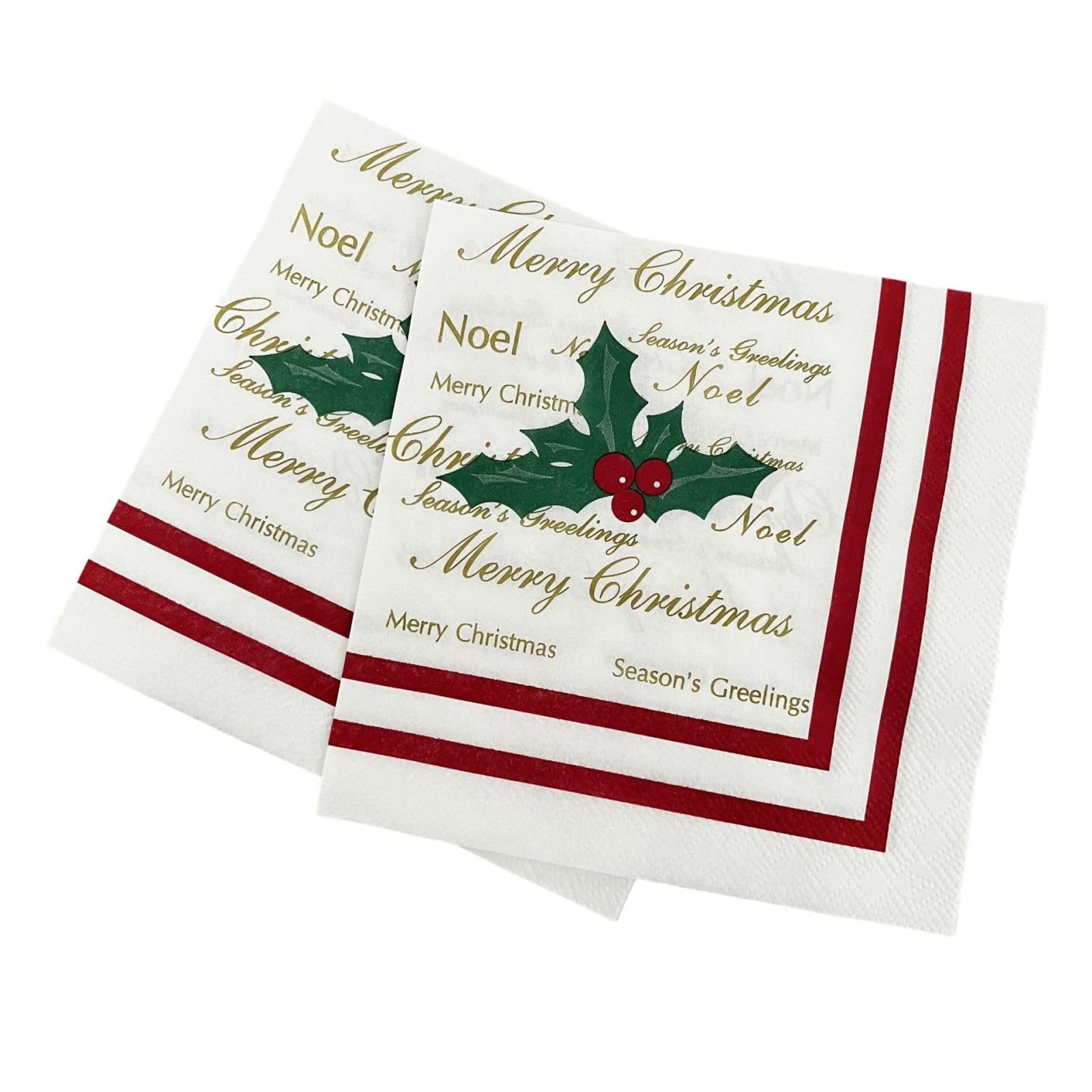 Serviette Papier Anniversaire Cercle Feuille Verte Serviette de Table Mariage Serviettes Papier Jetables Cocktail Serviettes de Table en Tissu pour Partys Cocktail Mariage Toilette 20 Paquet(33x33cm)