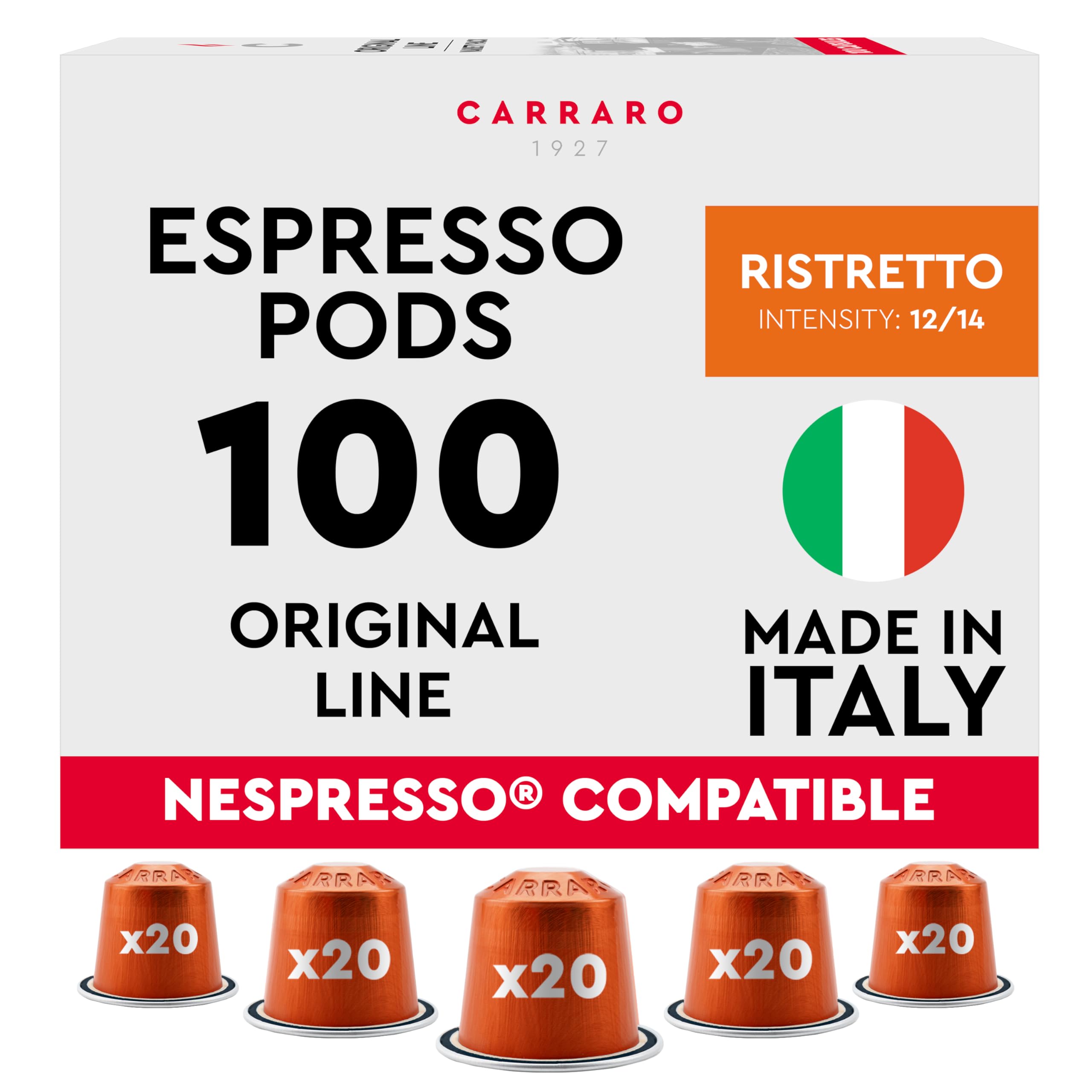 Amazon.com: 100 Aluminum Espresso Pods Compatible with Nespresso