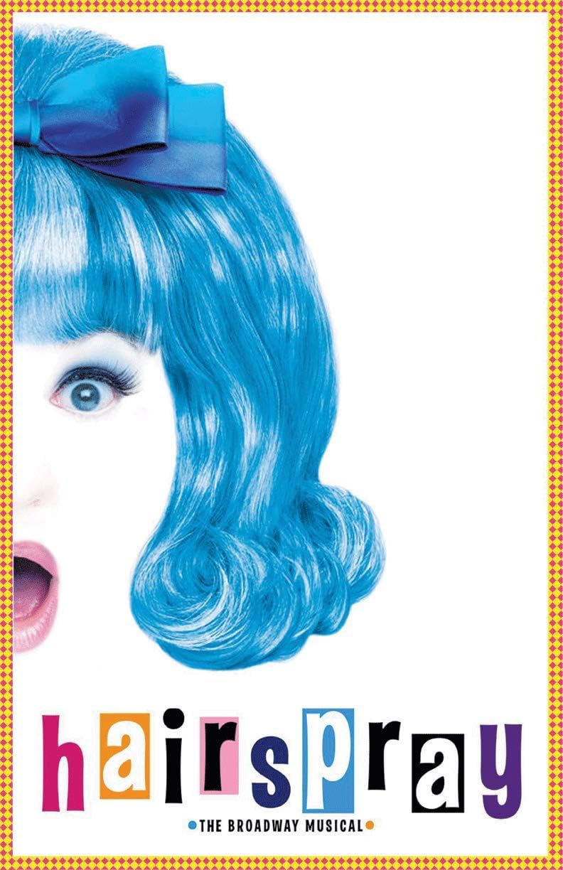 BEST UK MUSICAL THEATRE POSTERS HAIRSPRAY On 250gsm PRINT MATERIAL ART CARD A4 Reproduction Poster