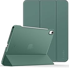 EasyAcc Case for iPad (A16) 11th/10th Generation 2025/2022 11/10.9 inch, Slim Hard Protective Cover for iPad 11/10 Gen, Models A3354/A3355/A3356/A2696/A2757/A2777/A3162, Dark Green