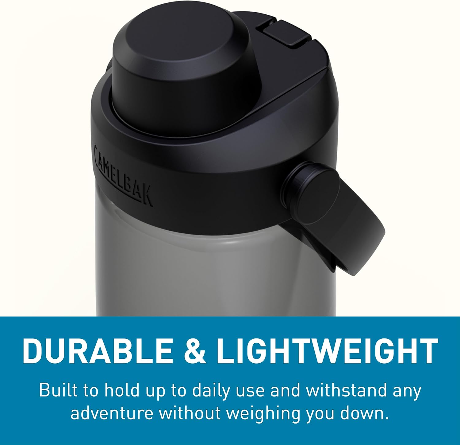 CamelBak Thrive Chug Tritan Renew Water Bottle Charcoal, 25oz - Image 5