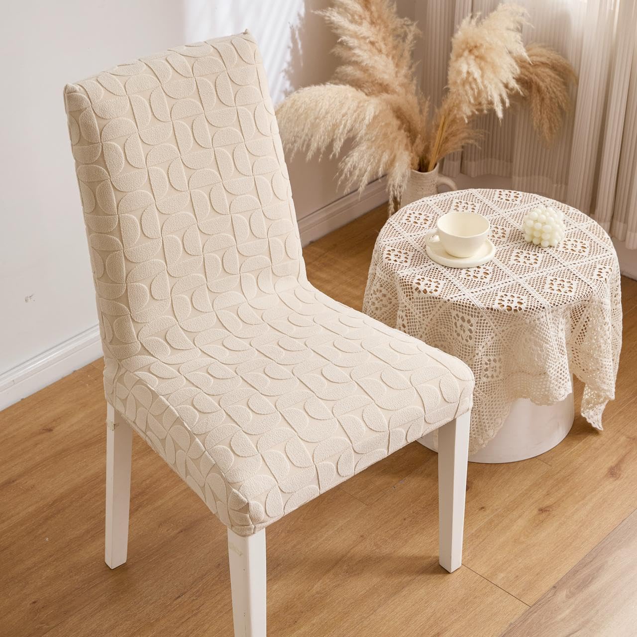 Stretch Chair Covers - Protect Dining Chairs -1