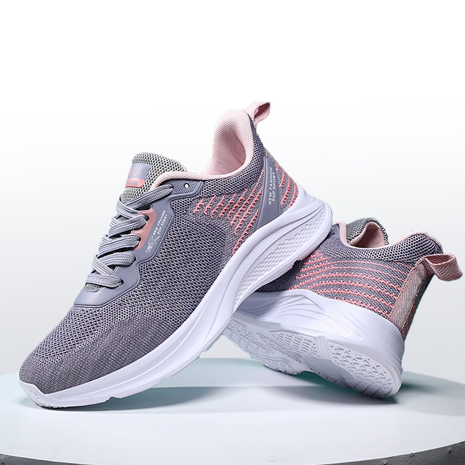 MIDQCGL Uomo Donna Scarpe Sportive Donna Scarpe da Ginnastica Corsa Sportive Fitness Running Sneakers Scarpe Basse Casual Walking Trainers 35-45EU