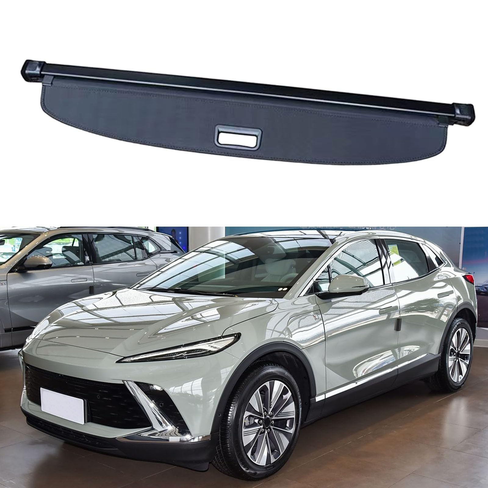 SXLGDW Car Retractable Rear Trunk Parcel Shelf,Compatible with Buick E4 2023,Car parts
