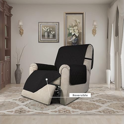 Miniatura 120 de Easy-Going - Funda reversible para sofá, resistente al agua, con varillas de espuma y correas elásticas, protector de muebles para mascotas y perros