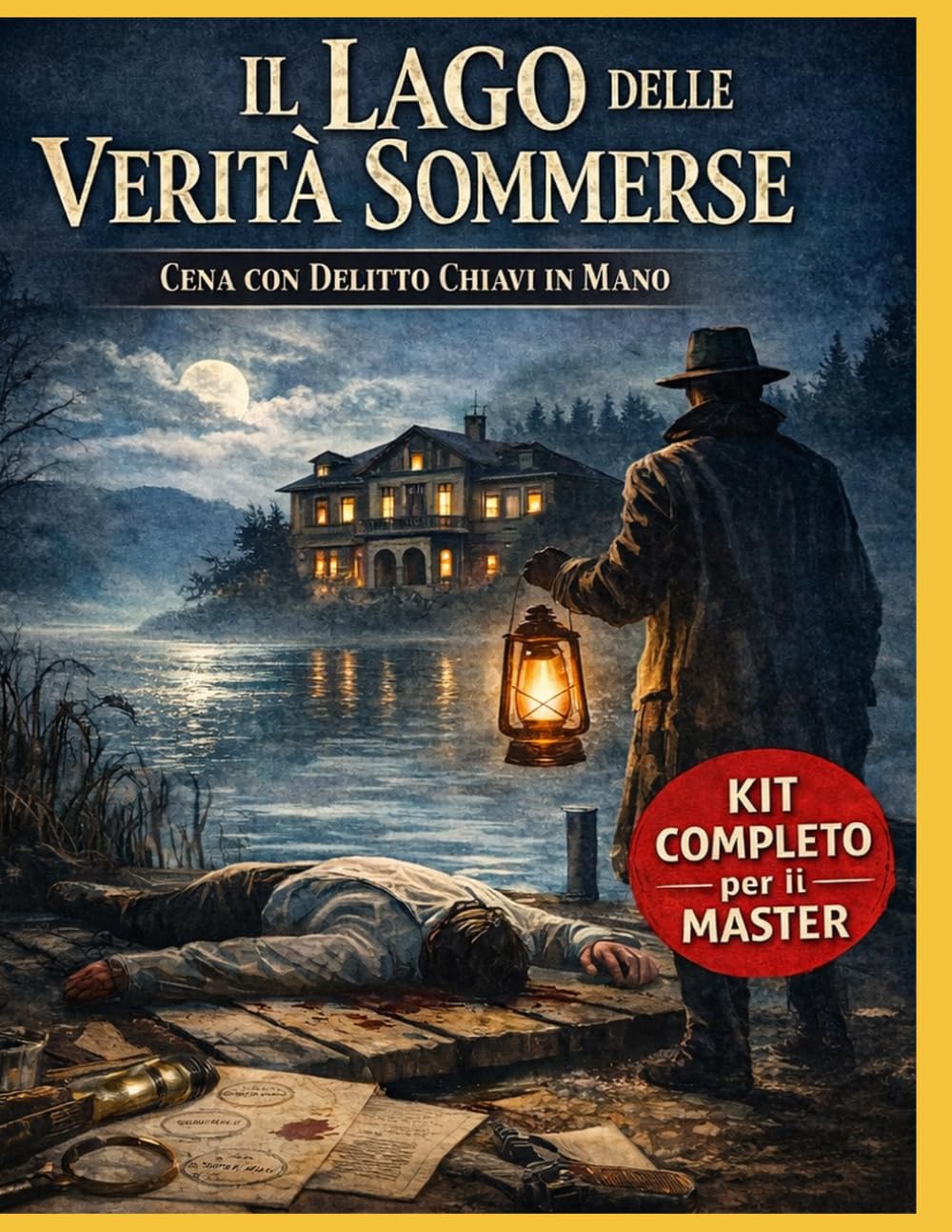 Il Lago delle Verità Sommerse: Manuale definitivo per creare, organizzare e vendere una cena con delitto elegante sul lago