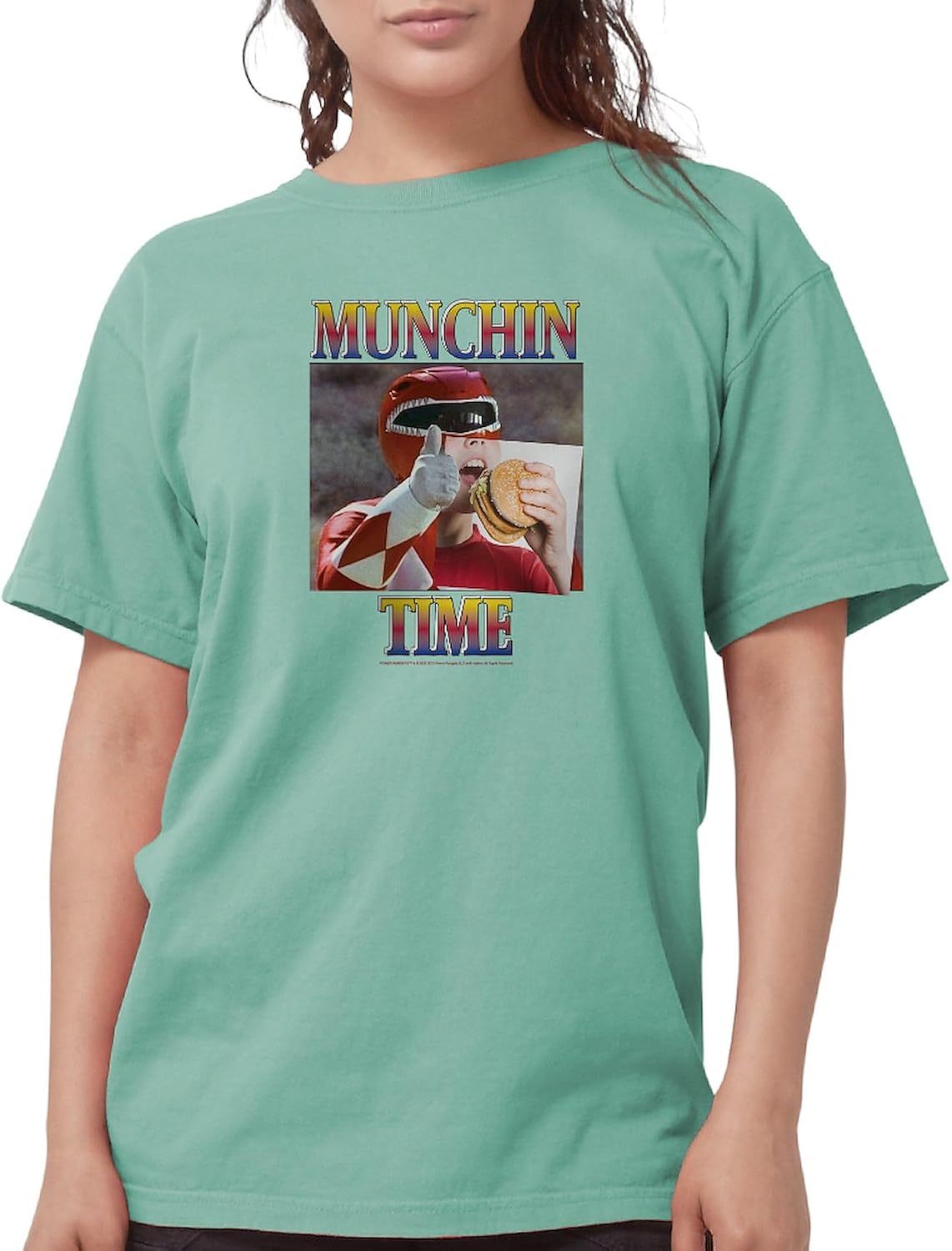 CafePress Power Rangers Munc Women's Comfort Colors® T Shirt Womens Comfort Colors Shirt