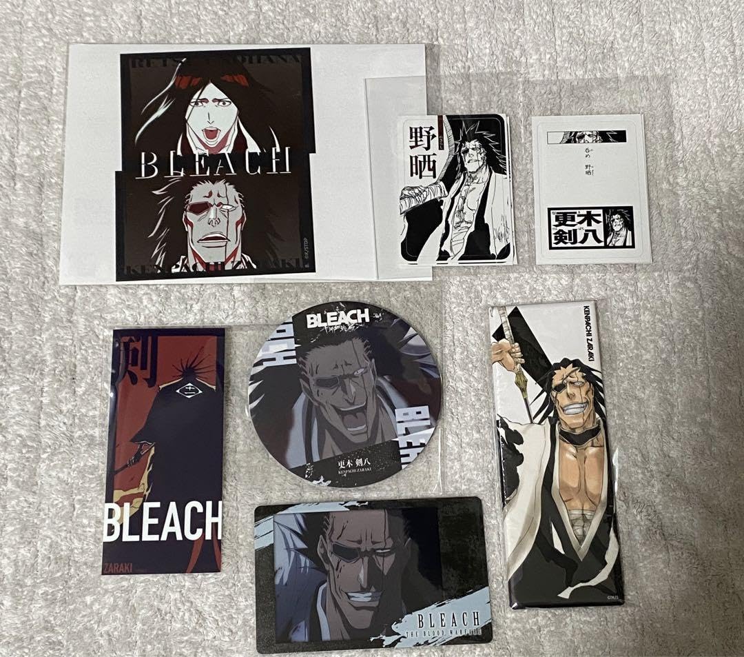Amazon | BLEACH 更木剣八 FC限定ステッカー 絵札缶 スナマイ 他