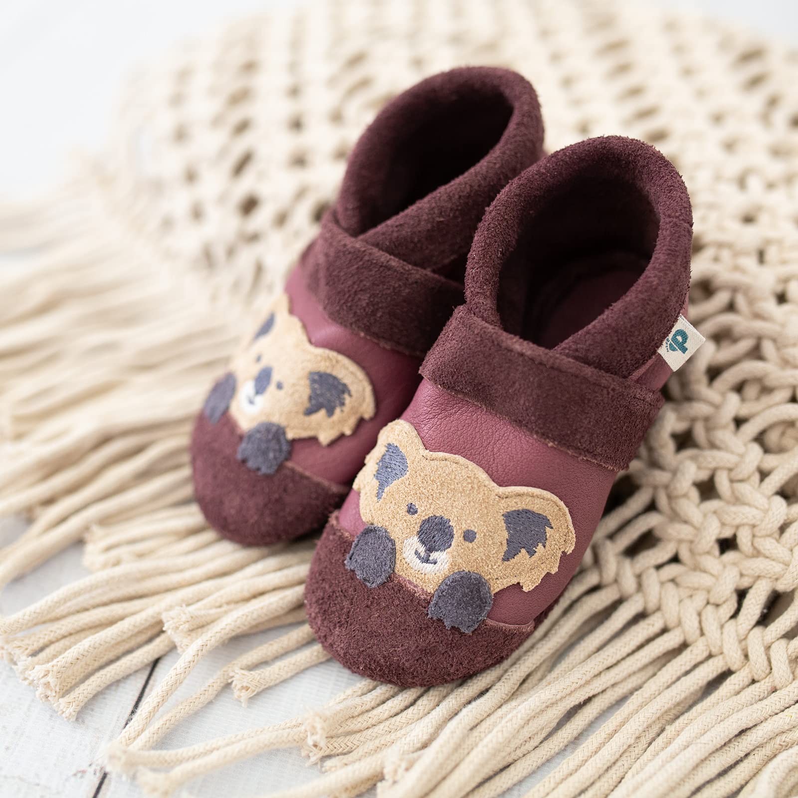 Buty do raczkowania ze skóry ekologicznej, wyprodukowane w Niemczech, buty do nauki chodzenia jako prezent dla chłopców i dziewczynek, buty niemowlęce ze skóry, miękkie skórzane buty
