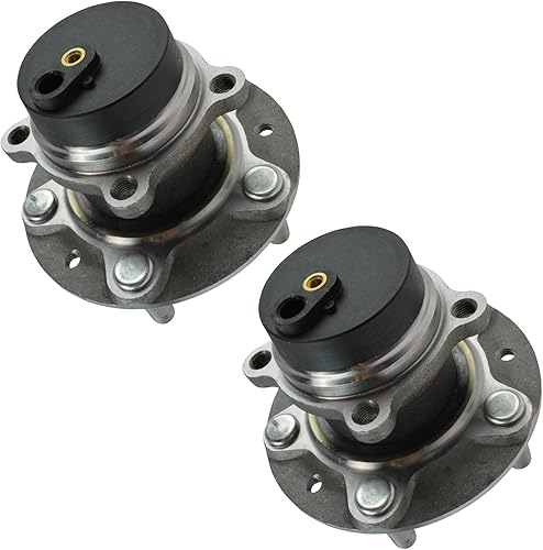 Vista 412 de TRQ Juego de 2 rodamientos y bujes de rueda trasera izquierda y derecha compatible con Ford Expedition 2007-2010 Lincoln Navigator 2007-2010