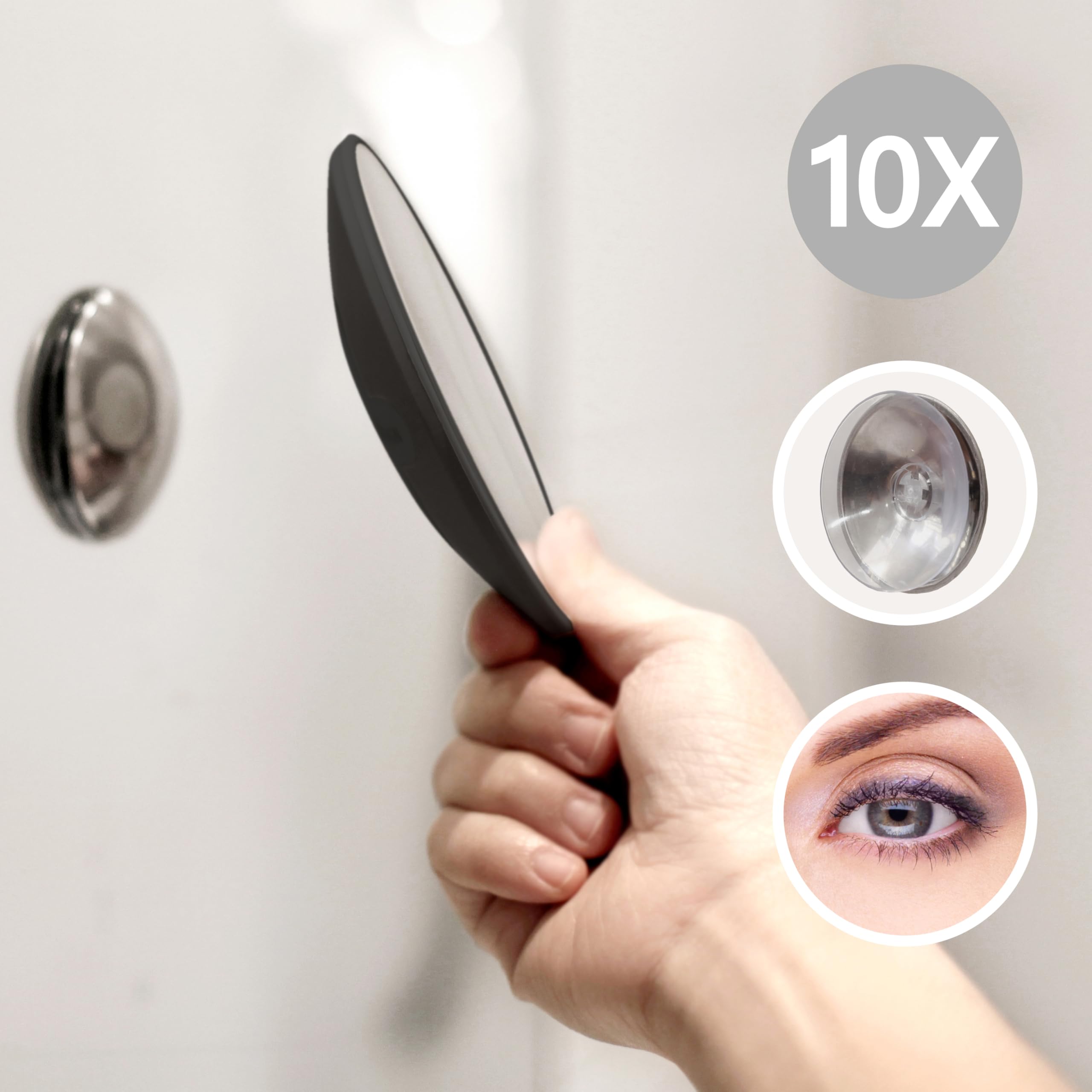 Bosign メイクアップミラー x10 Amazon.com : bosign Cosmetic Mirror 10 x Magnification with