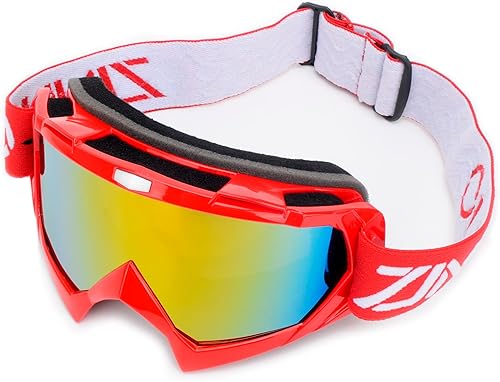 Miniatura 2 de Gafas de motocross, paquete de 2 gafas ATV para motocross, todoterreno, motocicletas, carreras MX UTV