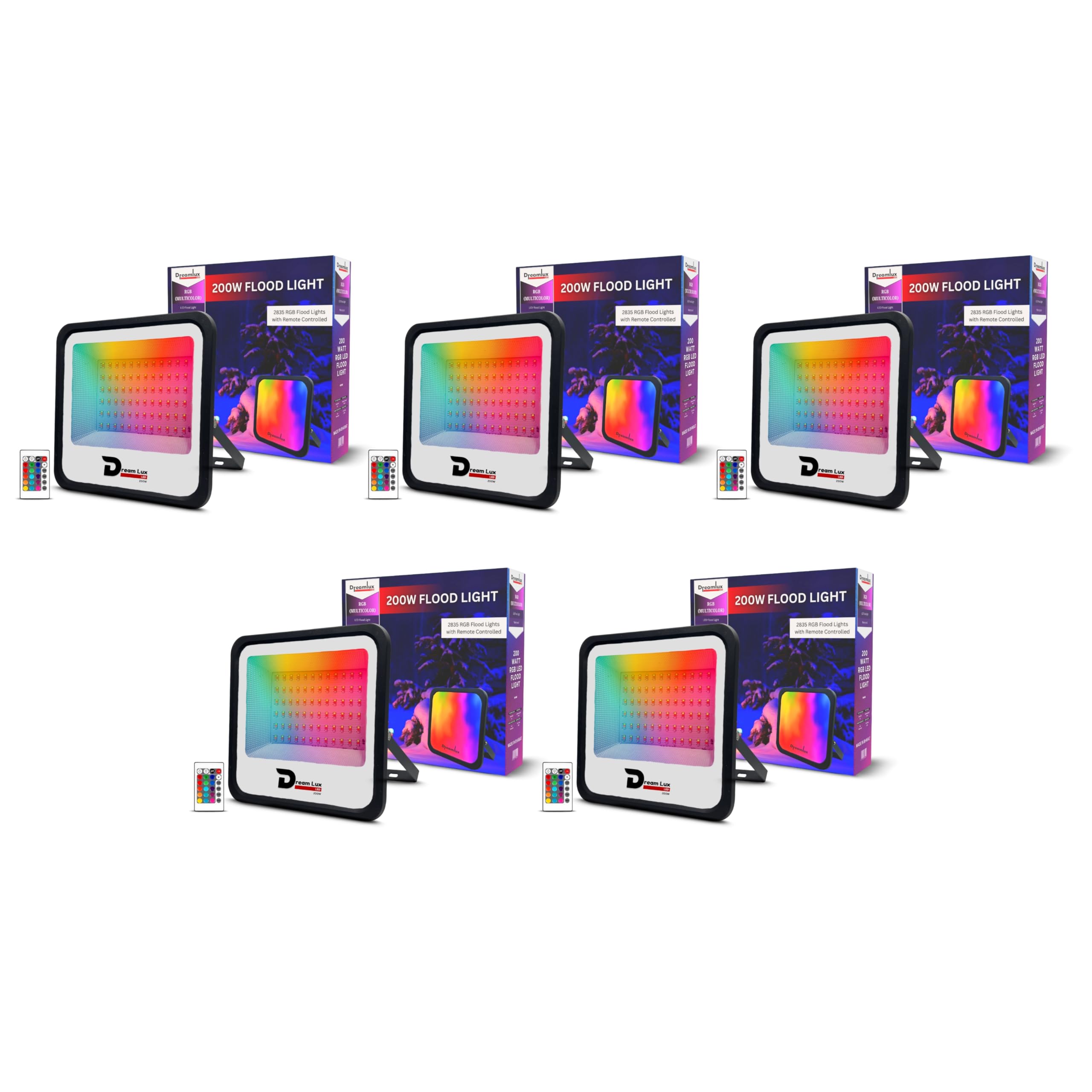 Dreamlux RGB Flood Light - Waterproof & Energy Efficient -14