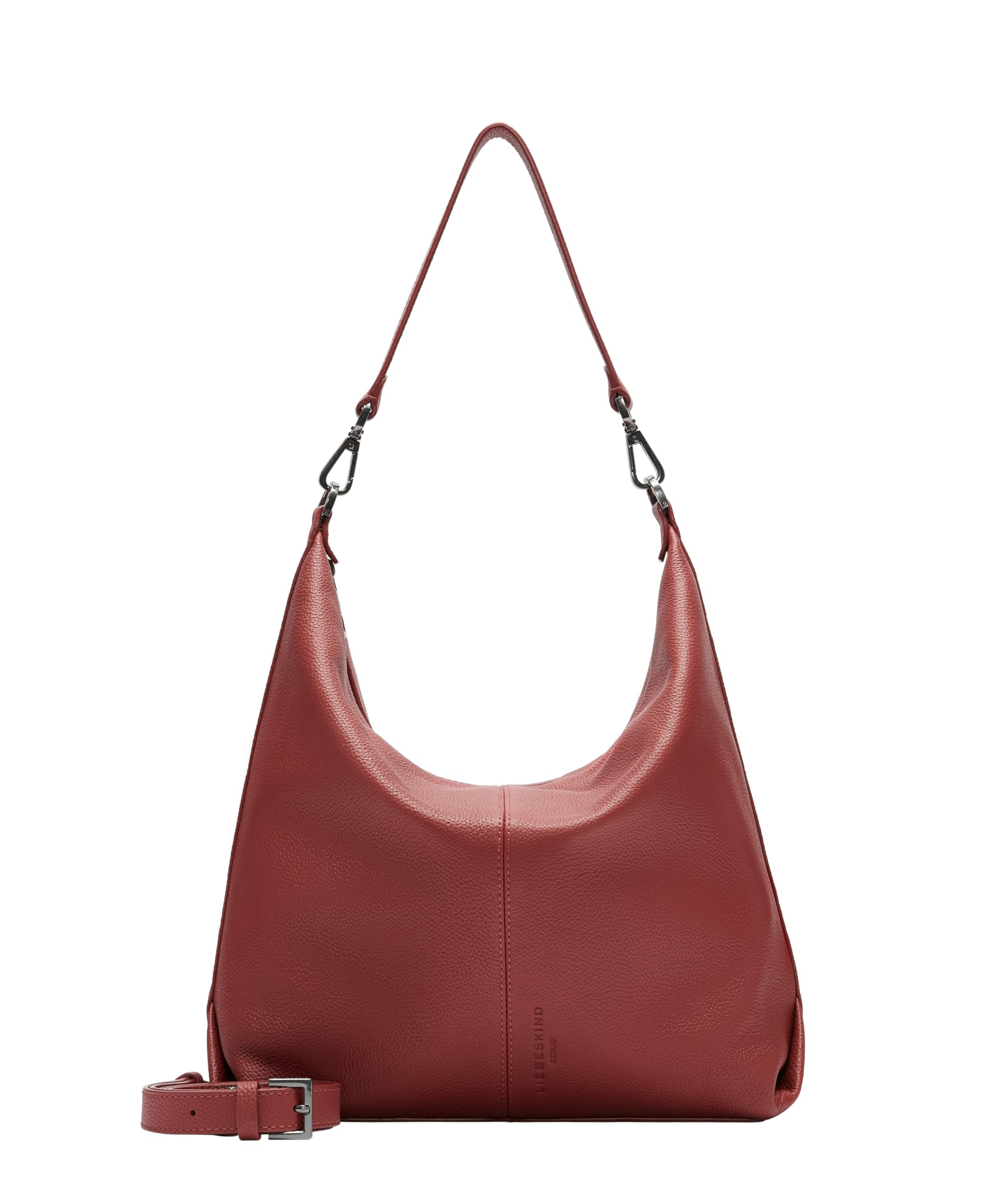 Liebeskind Berlin Damen-Umhängetasche „Paris M“ I Hobo Bag Damen aus Leder mit Schulter- und Crossbody-Riemen I Schultertasche, Hauptfach mit Reißverschluss, 2 Innenfächer I Shoulder Bag