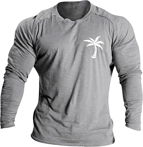 Men's Shirts Long Sleeve Crew Neck Casual Athletic Thermal Relaxed Fit Tees Trendy True Comfort Tops