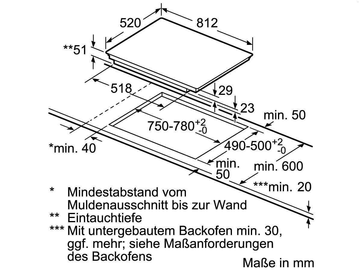 Siemens EX875LEC1E iQ700 Kochfeld Elektro / Glaskeramik / 81,2 cm / Power Boost Funktion,Schwarz